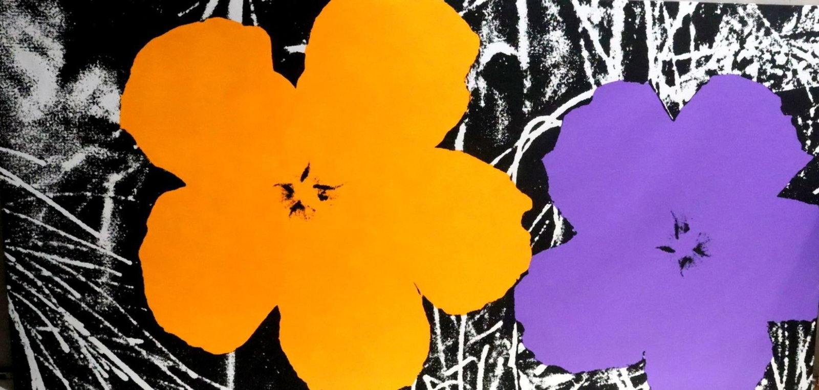 After Andy Warhol "Flowers" Canvas Print/Studio Proof (1 of 6)