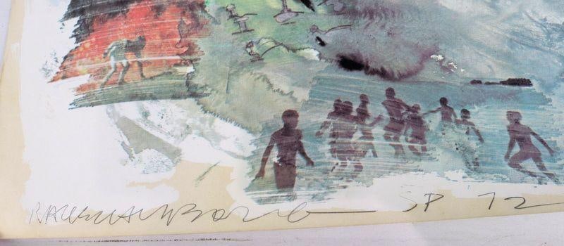 Robert Rauschenberg "Untitled" Print - 2