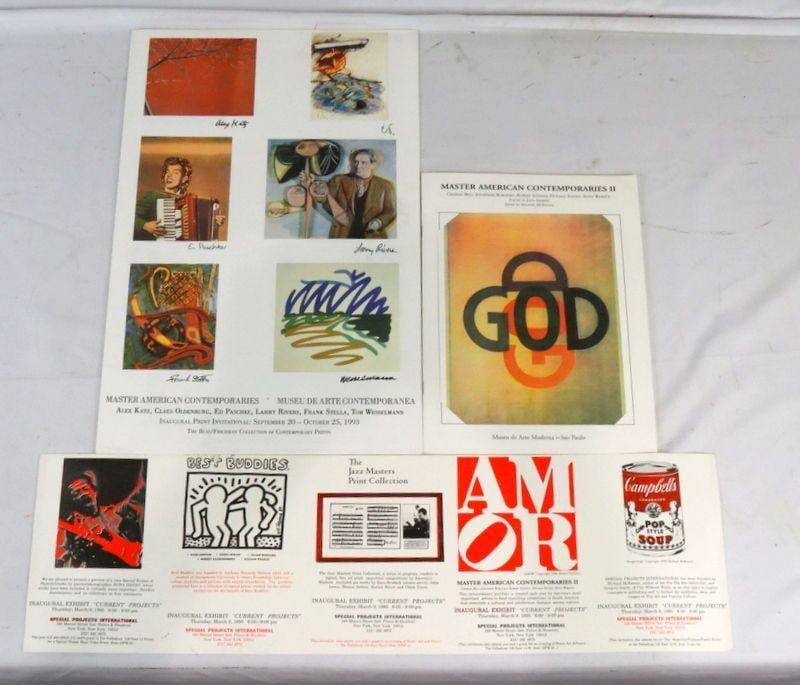 Michael McKenzie "Master American Contemporaries (GOD)" Ephemera (1 of 4)