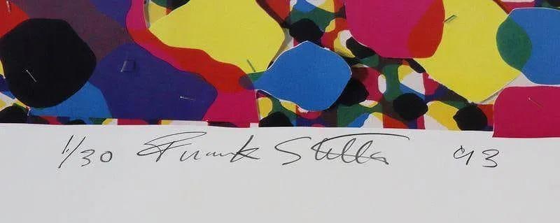 Frank Stella "Untitled" Offset Lithograph - 2