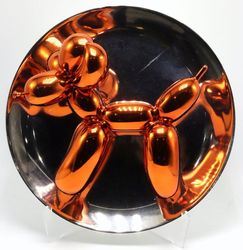 Jeff Koons "Balloon Dog, Orange" Fine Porcelain Sculpture (1 of 5)
