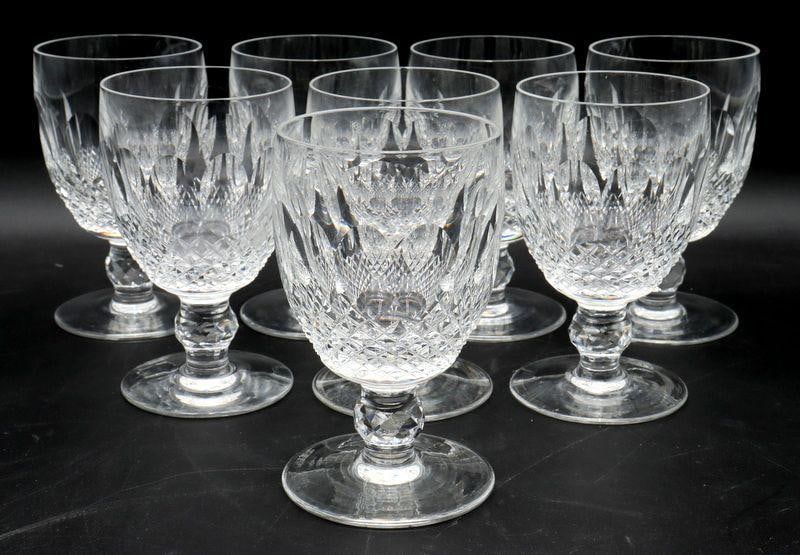 8 Pc. Waterford "Colleen" Crystal Water Goblet Set (1 of 8)