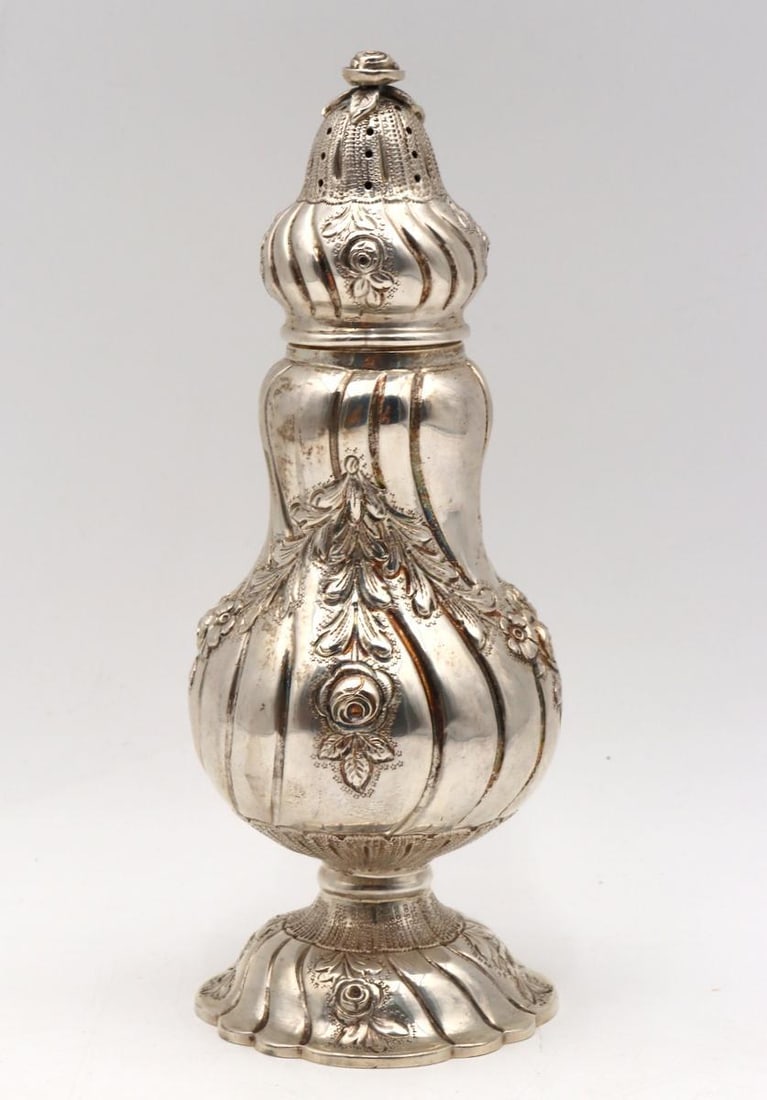 19th C. Sterling Silver Sugar Shaker (1 of 4)