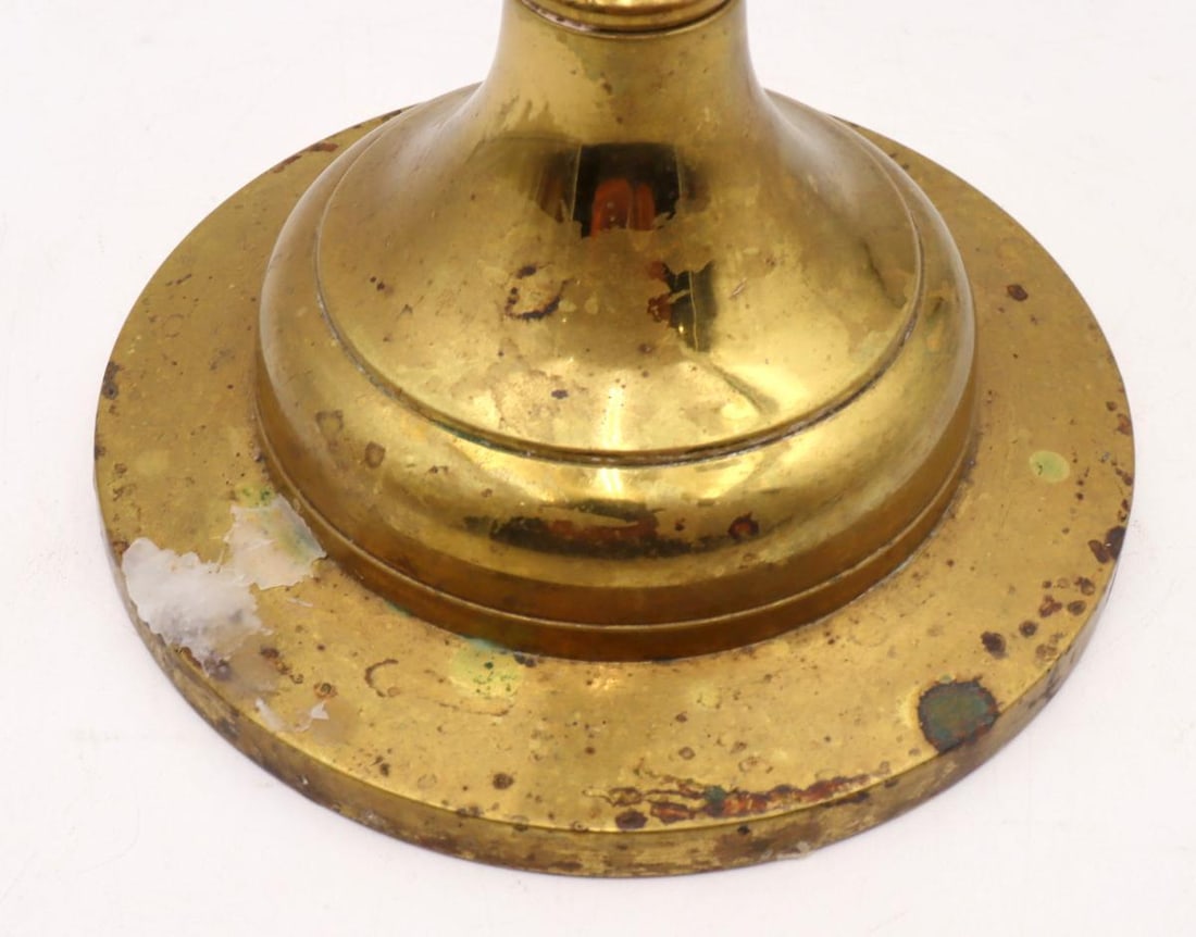Large Brass Menorah - 4