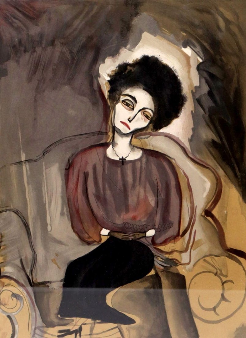 Alice Neel "The Fall of the House of Usher" Lithograph (1 of 5)