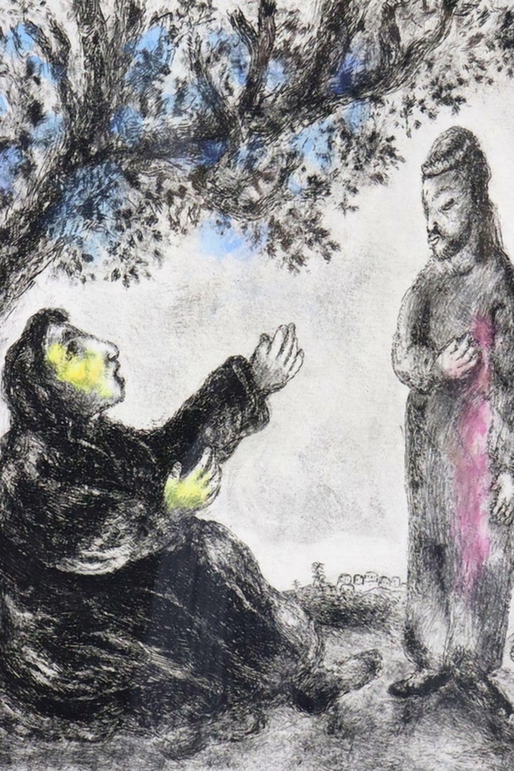 Marc Chagall "Deborah the Prophetess" Signed Etching - 3