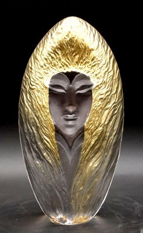 Mats Jonasson for Maleras Glassworks "Dawn" Sculpture (1 of 6)