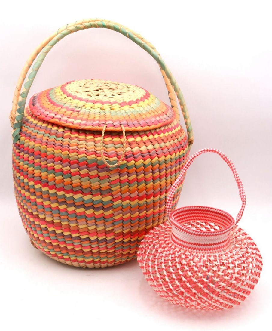 Oaxaca Baskets, Group of 2 (1 of 9)