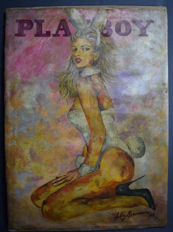Leroy Neiman, O/C (Playboy) (1 of 4)