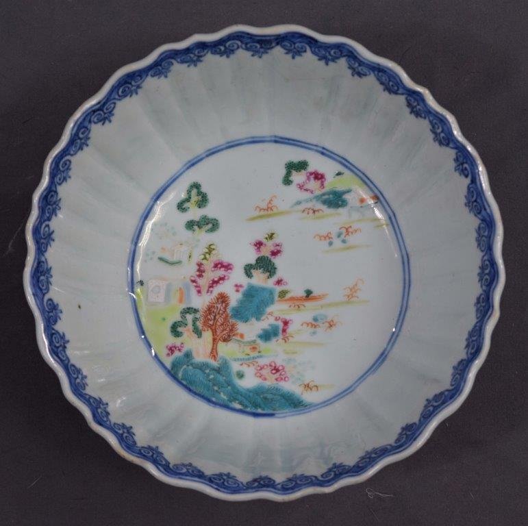 Blue & White Chinese Bowl, c. 1760 (Philip & Dubey) (1 of 8)