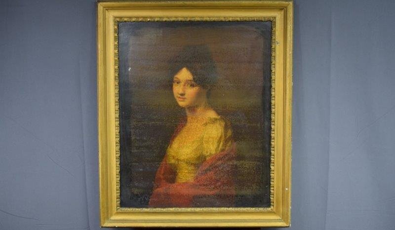 European School, Print on Board (Portrait) (1 of 3)