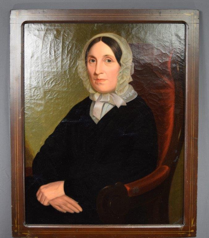American School, O/B (Portrait of a Woman) (1 of 2)
