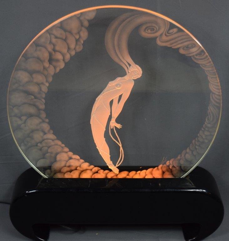 Erte, L'Amour Luminaire (Glass) (1 of 6)