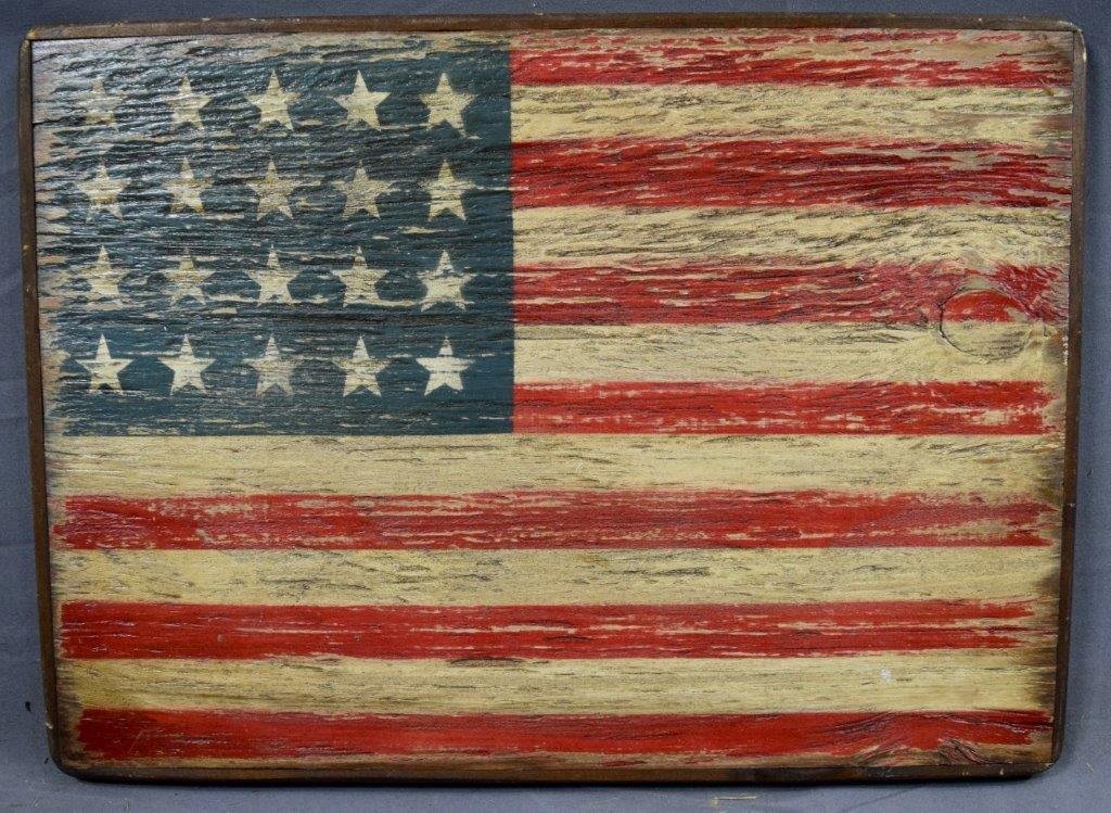 20 Star American Flag, O/B (19th Century) (1 of 2)
