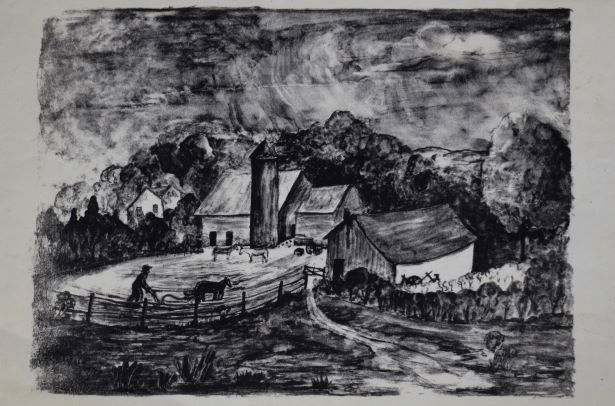 Jackson Pollock, Lithograph (Estate of Theodore Wahl) (1 of 3)