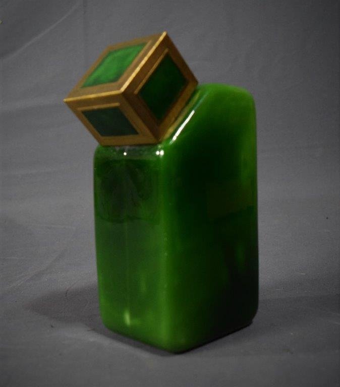 1925 Baccarat YBRY French Art Deco Perfume Bottle (1 of 7)