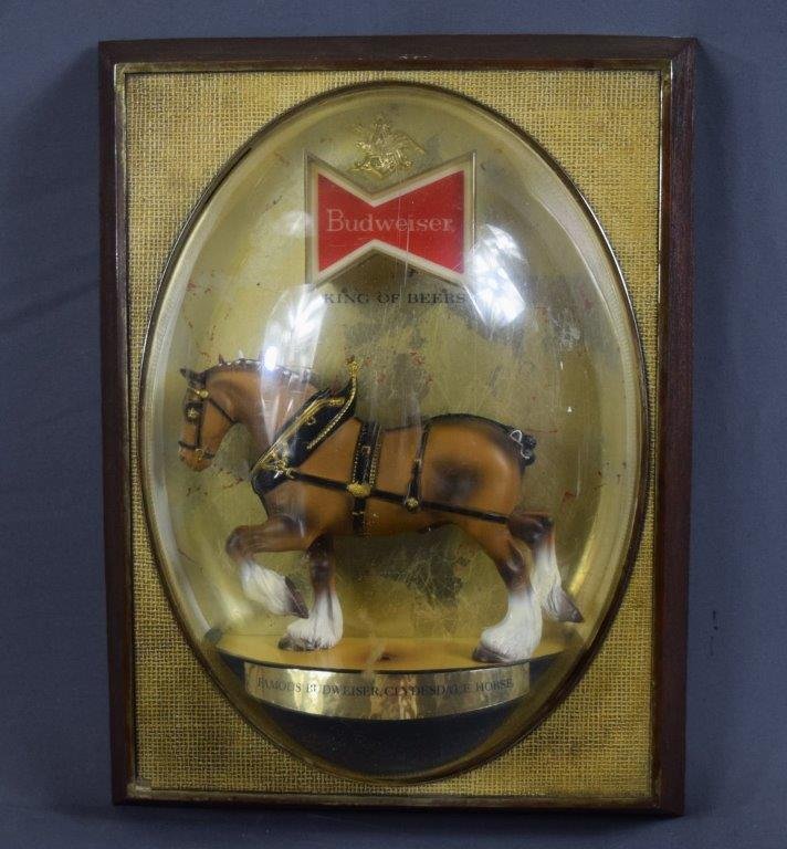 Budweiser Clydesdale Advertisement Display (Left) (1 of 4)
