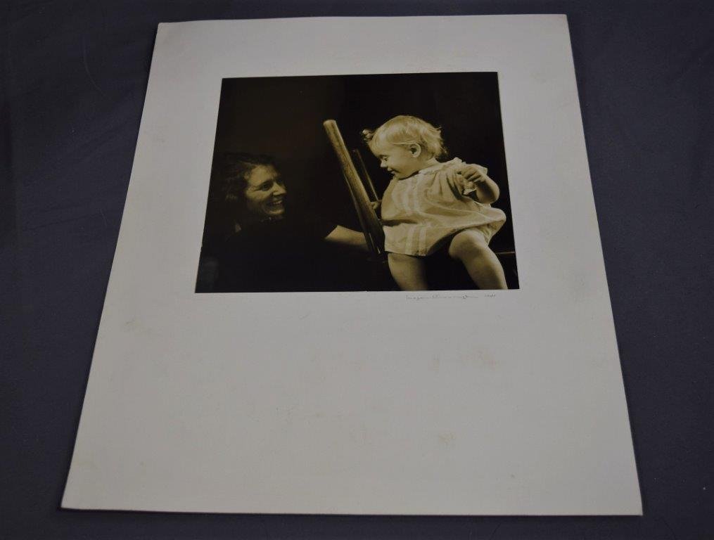Imogen Cunningham, Signed Photograph (Baby Portrait) (1 of 3)