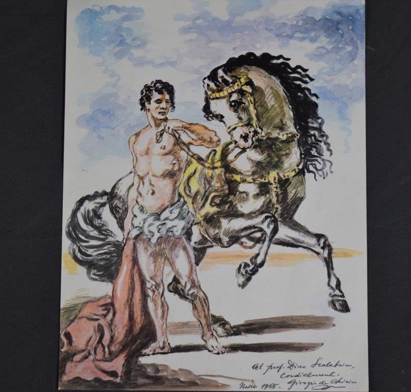 Giorgio de Chirico, Signed Print (Directly from Artist) (1 of 4)