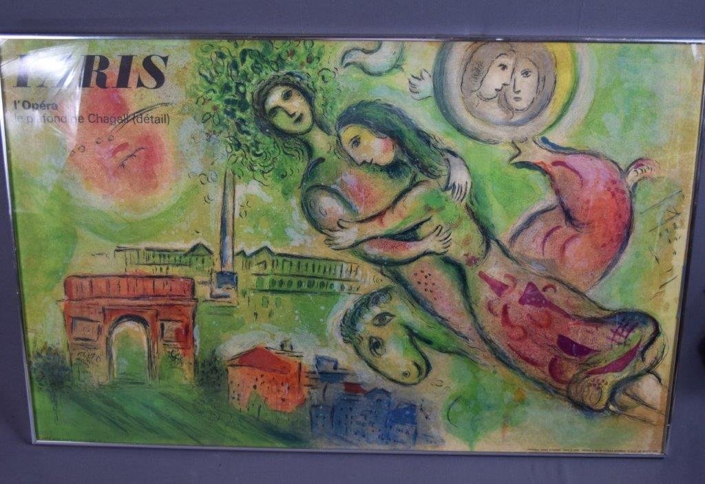 Marc Chagall, L'Opera le Plafond de Chagall (Poster) (1 of 4)
