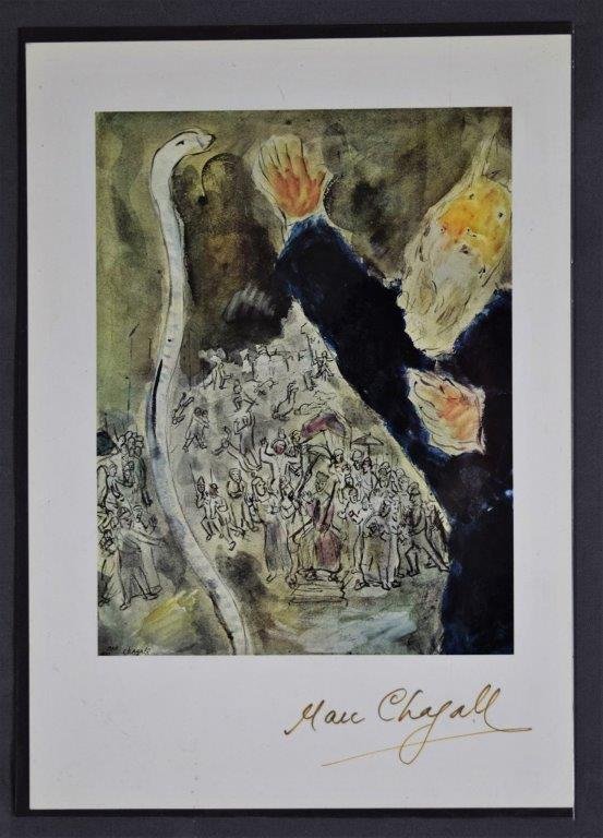 Marc Chagall, Signed Print (Directly From The Artist) (1 of 3)