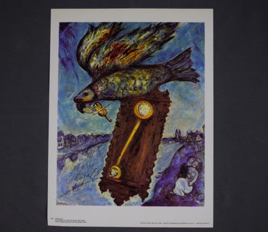 Marc Chagall, Signed Print (Directly From The Artist) (1 of 6)