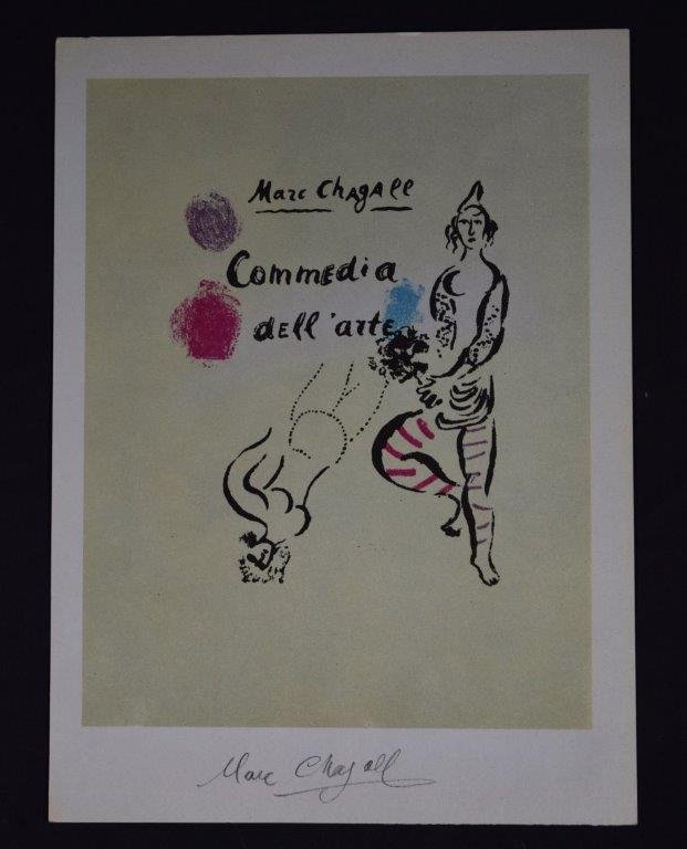 Marc Chagall, Signed Print (Directly From The Artist) (1 of 3)