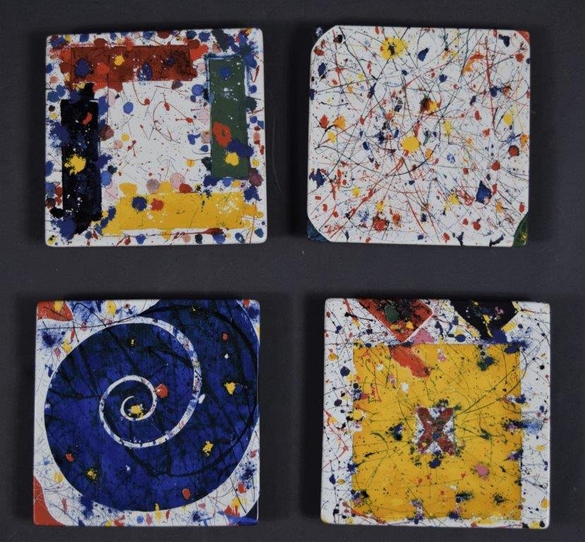 (4) Sam Francis Limited Edition (Museum Plates) (1 of 3)