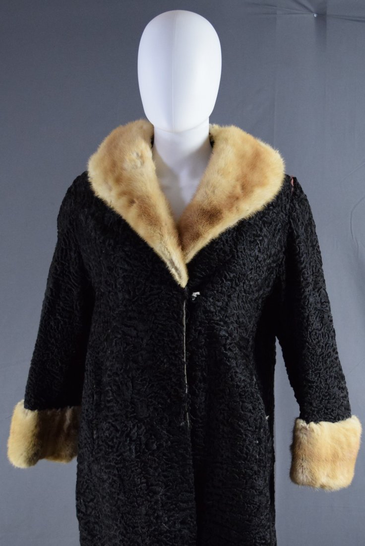 Black Fox Fur Ladies Jacket (Demopolus) (1 of 3)
