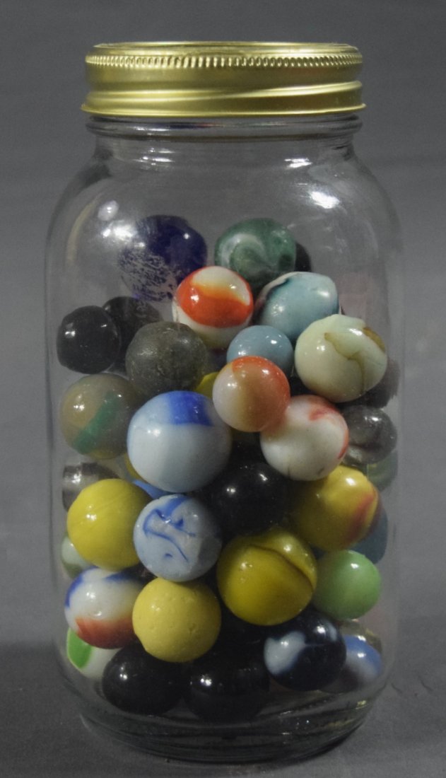 Jar Of Marbles (7" x 4") (1 of 3)