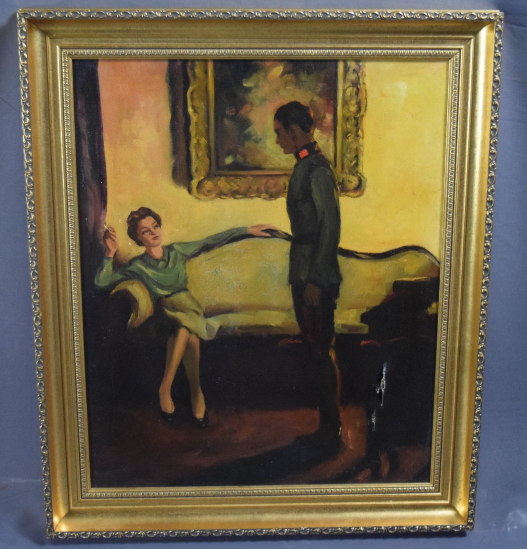 O/C, War Soldier Returning Home (1 of 2)