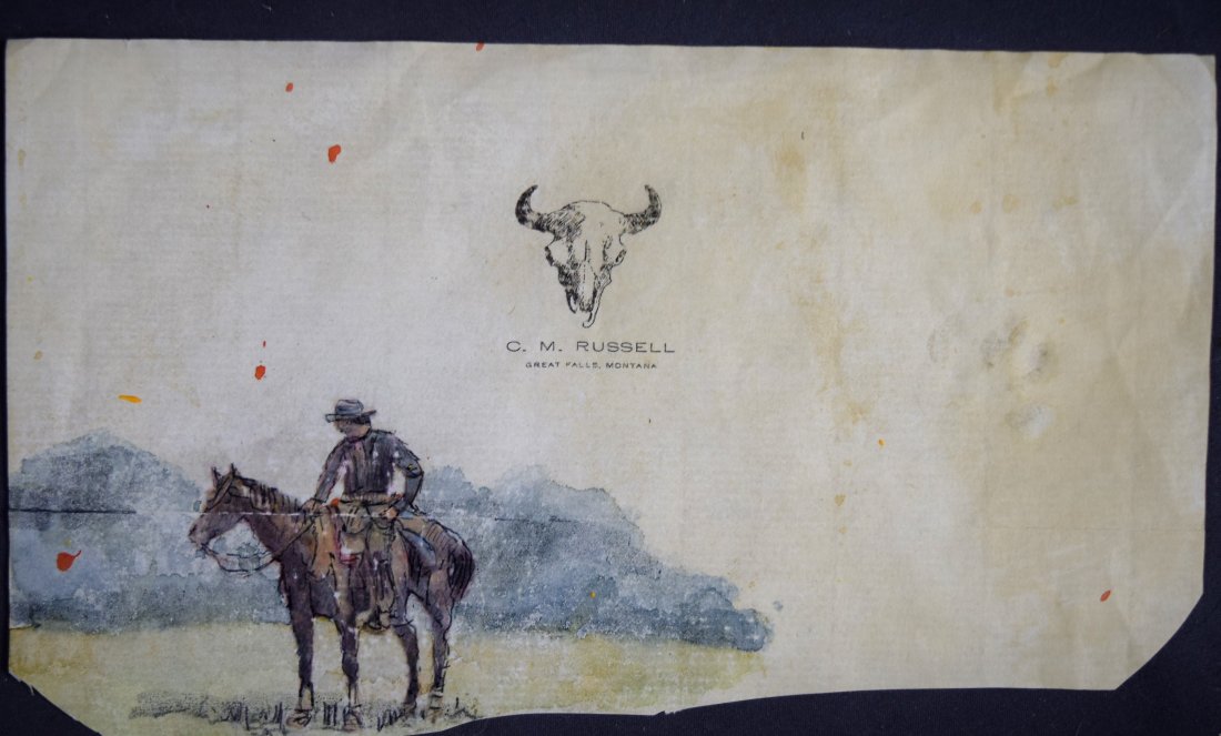 Charles M. Russell, W/C (Irvin S. Cobb Collection) (1 of 3)