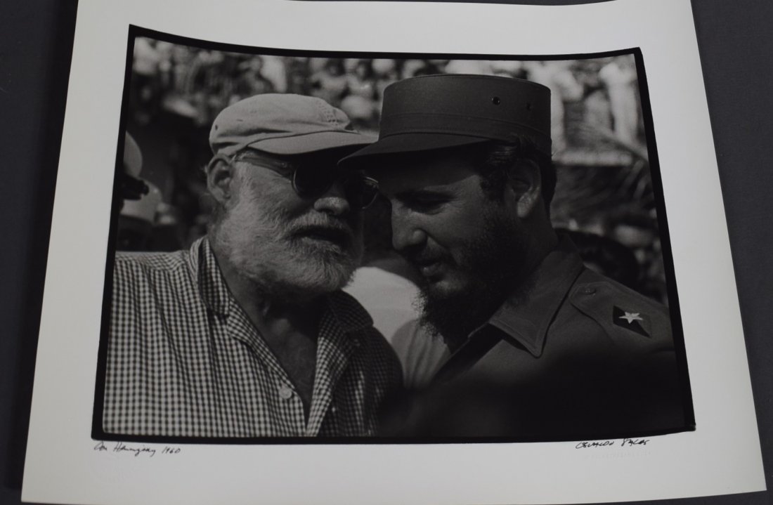 Osvaldo Salas, Photograph (Fidel Castro, Hemingway) (1 of 5)