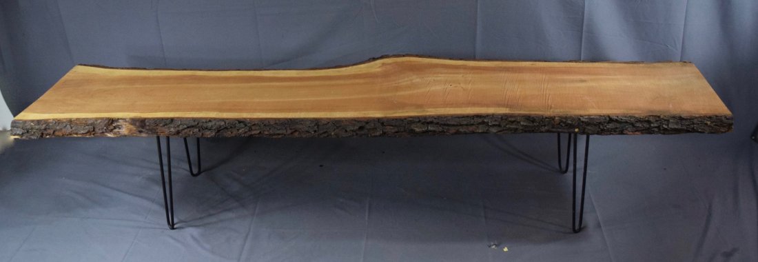 George Nakashima Style Wood Bench (1950's) (1 of 7)