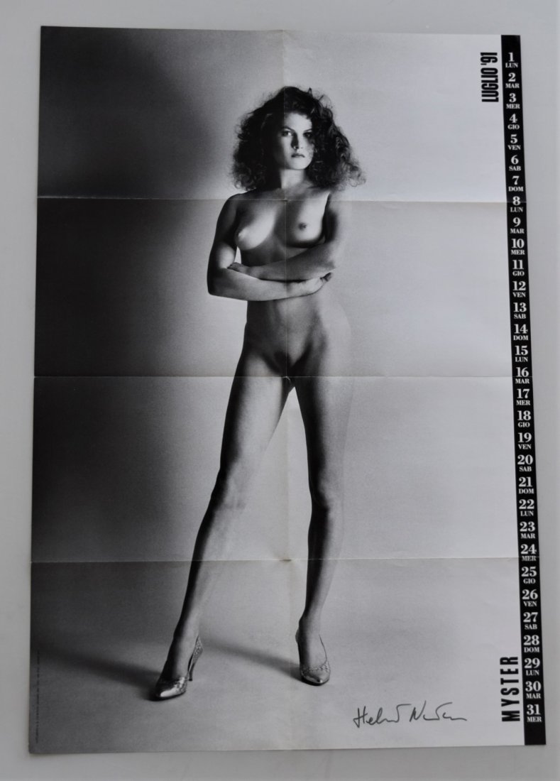 Helmut Newton, Signed (Poster Exhibition 1991) (1 of 7)