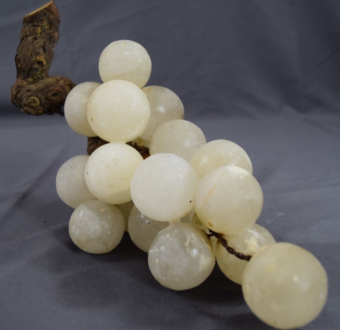 Italian Venetian Glass Grape Cluster (w/Tree Branch) (1 of 3)