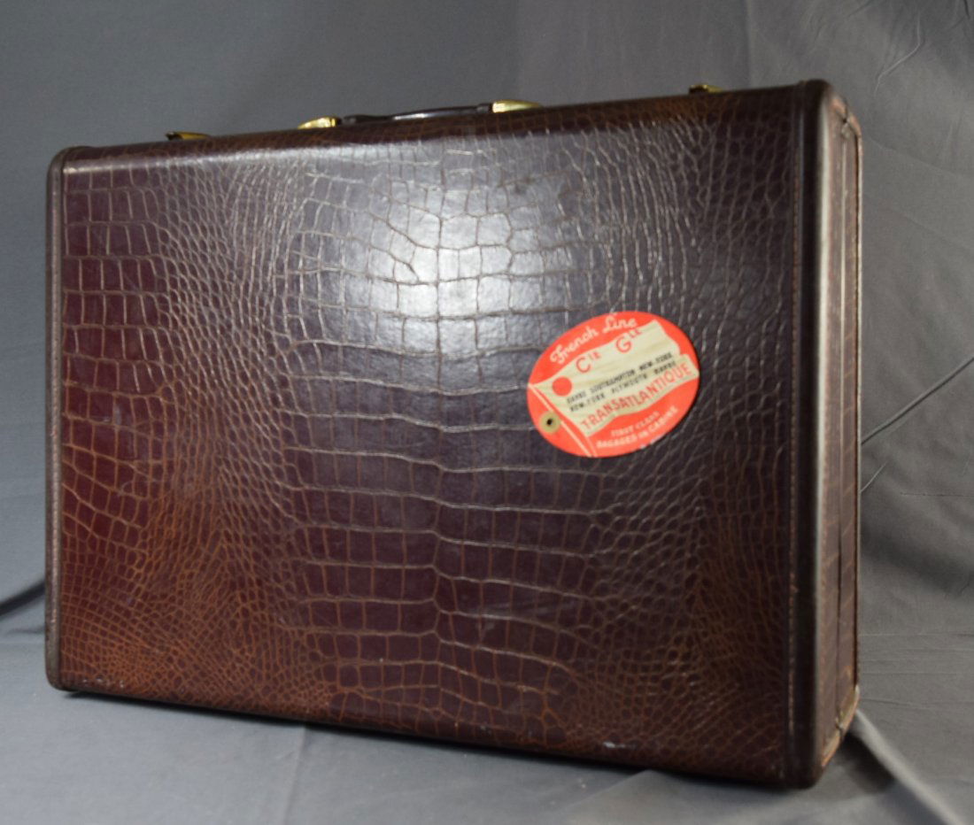 Vintage Samsonite Alligator (Luggage Case) (1 of 6)