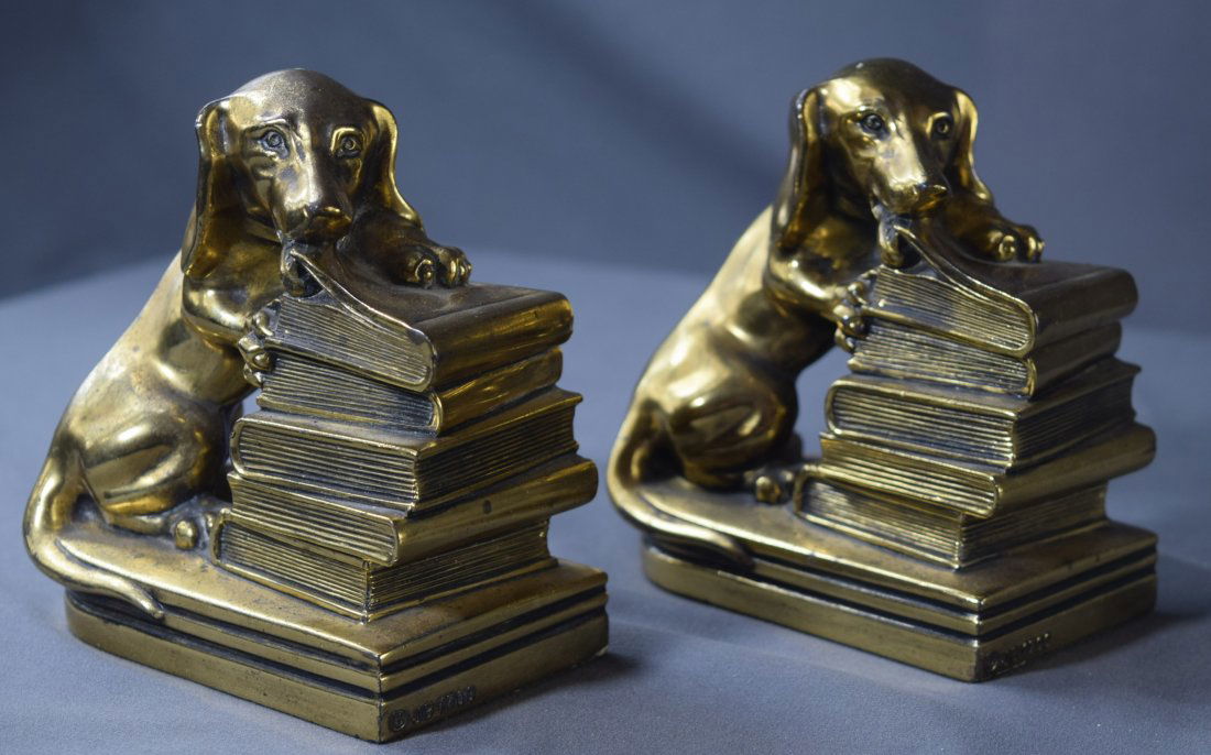 Early American Bookends (Dogs) (1 of 8)