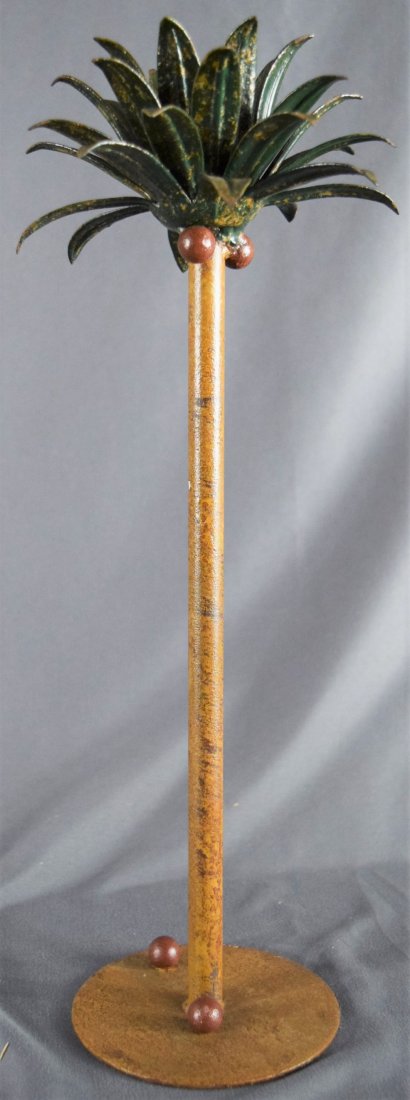 Bronze, Candle Holder (Palm Tree) (1 of 4)