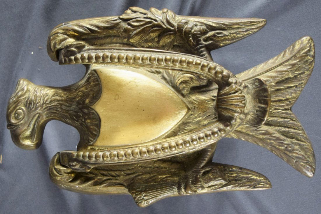 Gilt Door Knocker (eagle) (1 of 5)