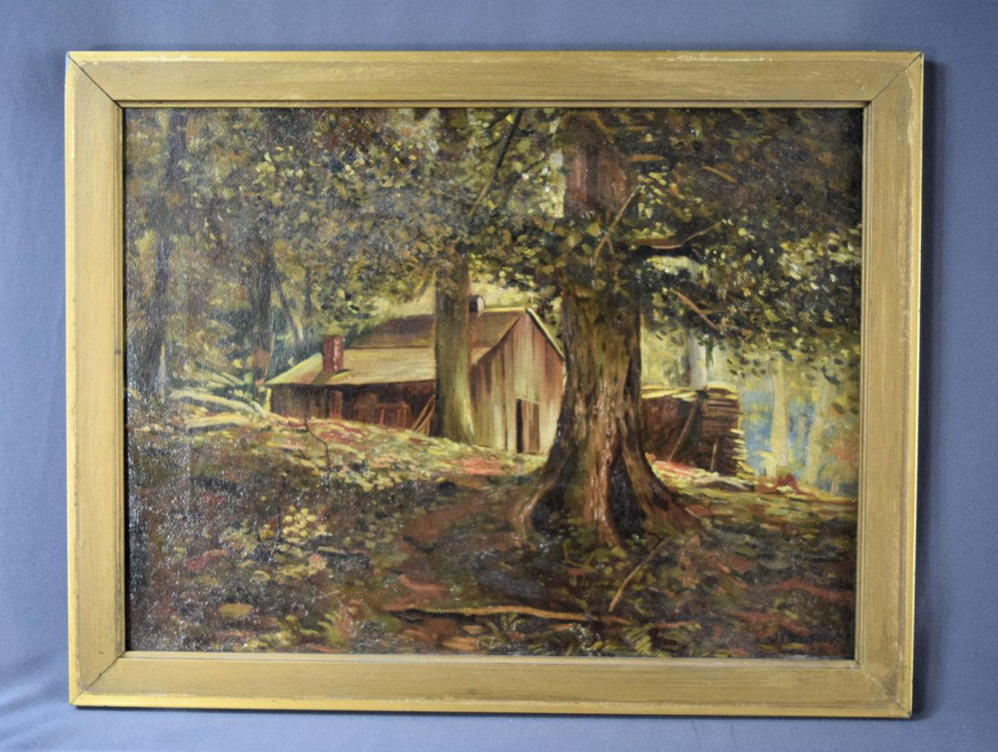 Walter Elmer Schofield, O/C (Swann Galleries) (1 of 9)