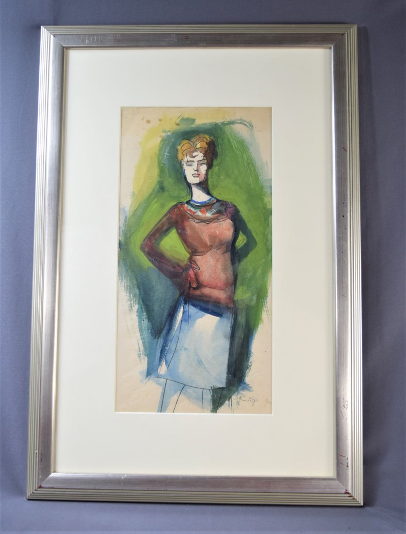 Carl Sprinchorn, W/C (Swann Galleries) (1 of 11)