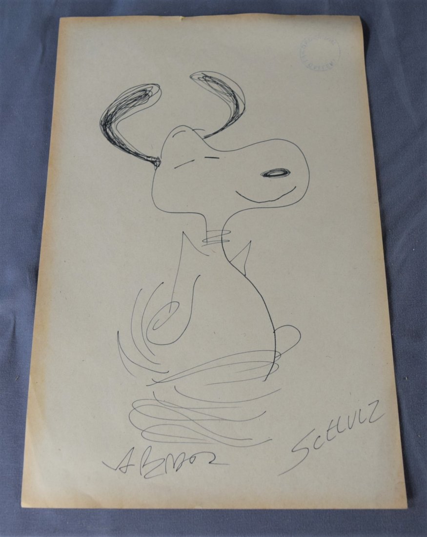 Charles Schulz, Drawing (Snoopy) (1 of 7)