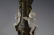 French Pink Shade Bronze Marble Cherub Lamp - 6