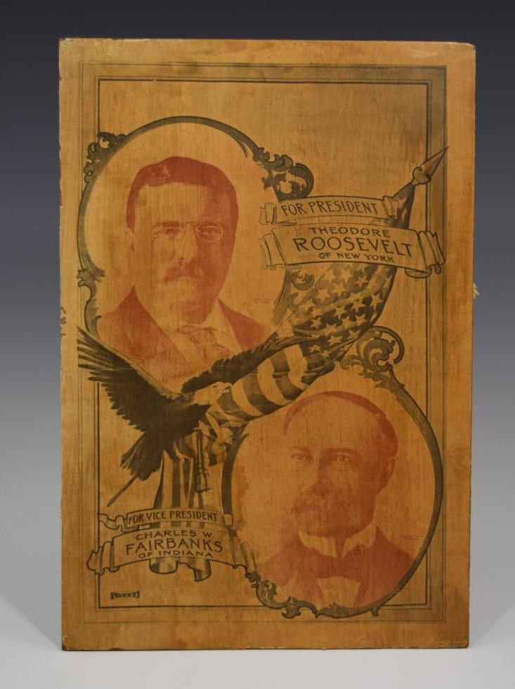 Theodore Roosevelt Presidential Campaign Poster (1904) (1 of 6)
