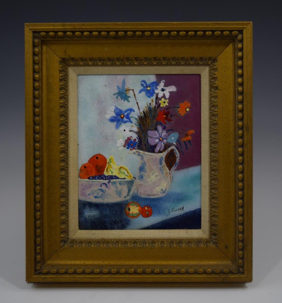 Jean Lucy, Enamel on Copper (Plaque) (1 of 8)