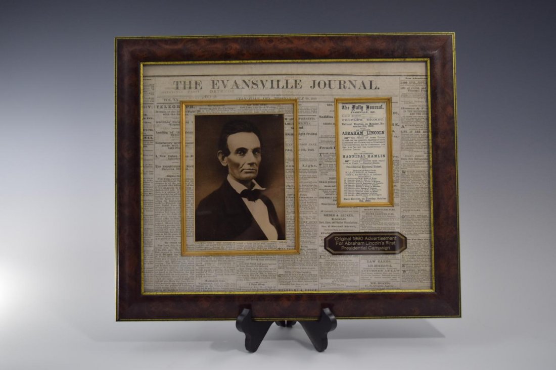 Abraham Lincoln, Advertisement (Presidential Campaign) (1 of 7)