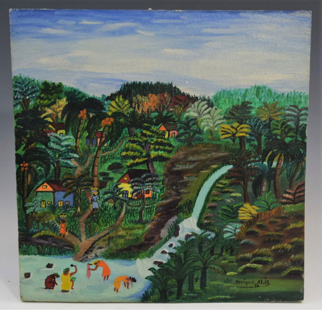 Haitian School, O/C (1970) (1 of 5)