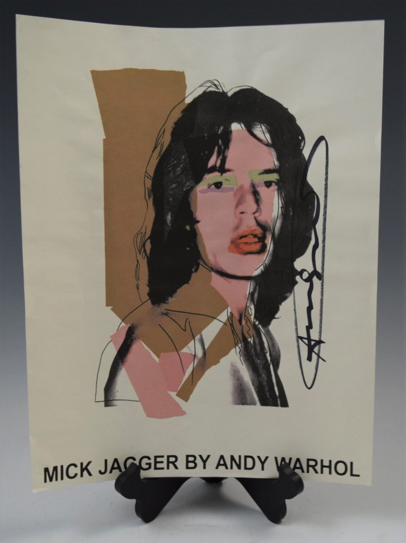 Who The Fuck Is Mick Jagger Art Vintage Premium Poster