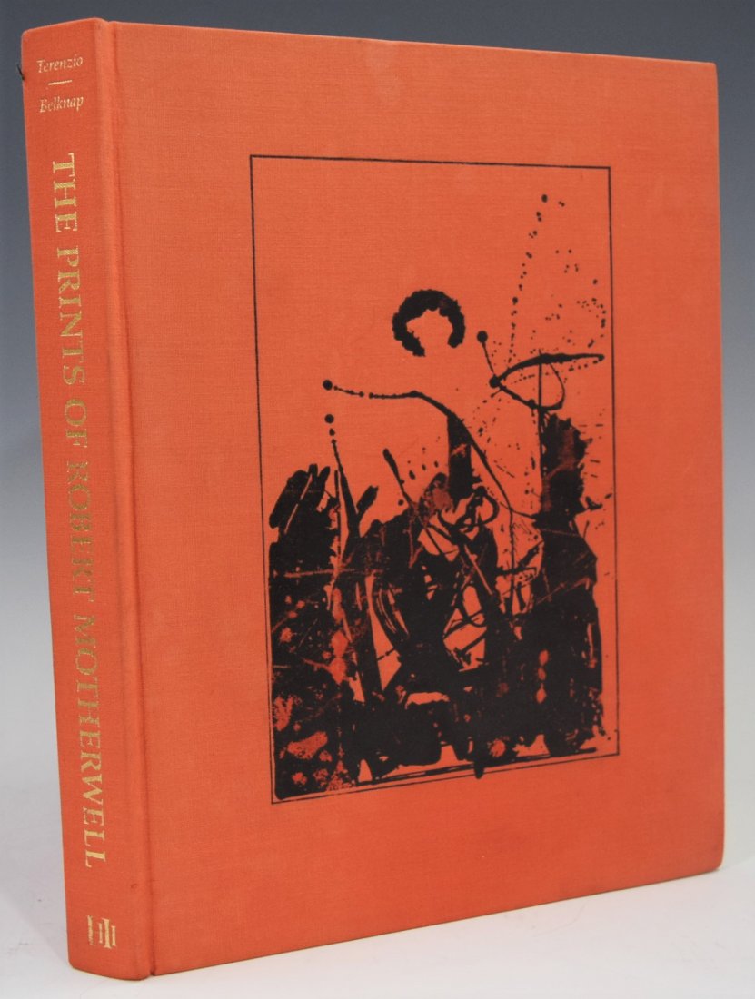 Robert Motherwell, Signed Book (Catalog Raissone) (1 of 7)